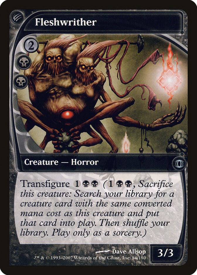 Fleshwrither 84 card from Future Sight
