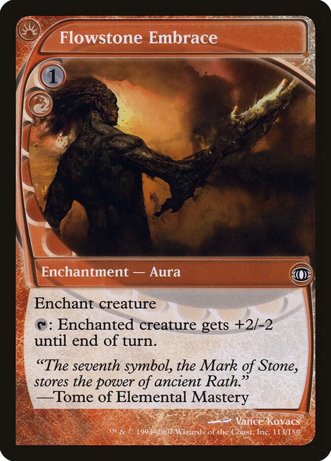 Flowstone Embrace 113 card from Future Sight