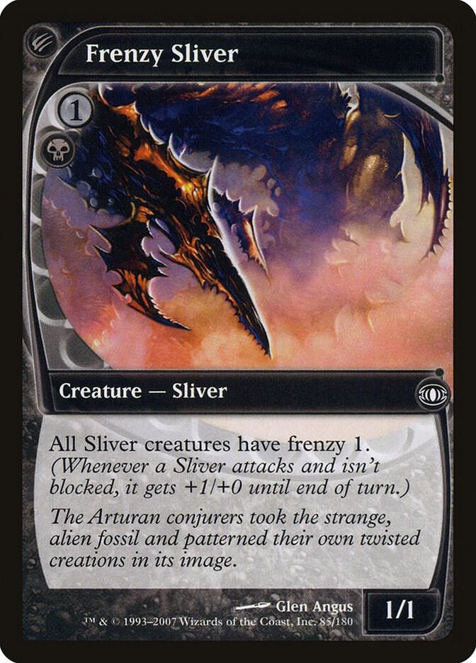Frenzy Sliver 85 card from Future Sight