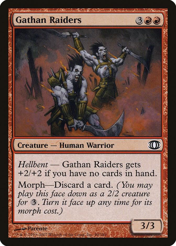 Gathan Raiders 99 card from Future Sight