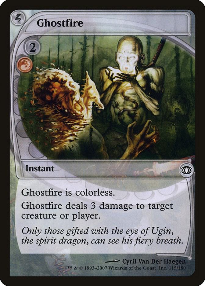 Ghostfire 115 card from Future Sight