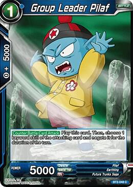 Group Leader Pilaf BT2-048 card from Union Force