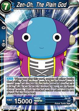 Zen-Oh, The Plain God BT2-060 card from Union Force