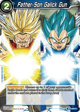 Father-Son Galick Gun BT2-063 card from Union Force