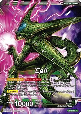 Cell // Ultimate Lifeform Cell BT2-068 card from Union Force