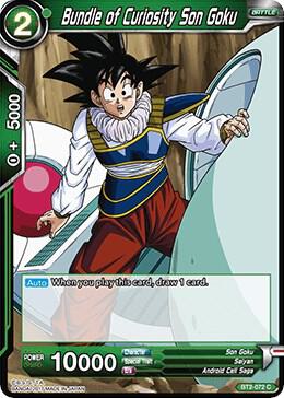 Bundle of Curiosity Son Goku BT2-072 card from Union Force