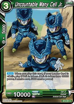 Uncountable Many Cell Jr. BT2-087 card from Union Force