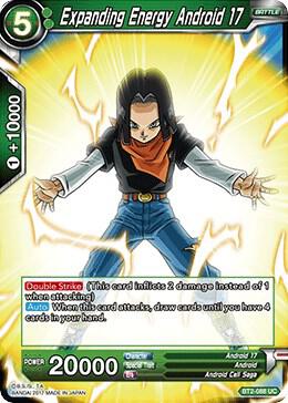 Expanding Energy Android 17 BT2-088 card from Union Force