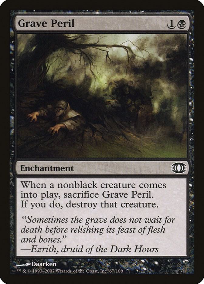 Grave Peril 67 card from Future Sight