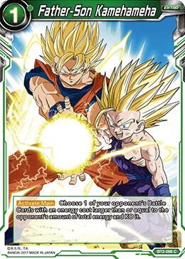 Father-Son Kamehameha BT2-098 card from Union Force