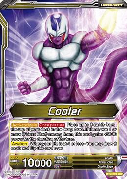 Cooler // Cooler, Leader of Troops BT2-101 card from Union Force