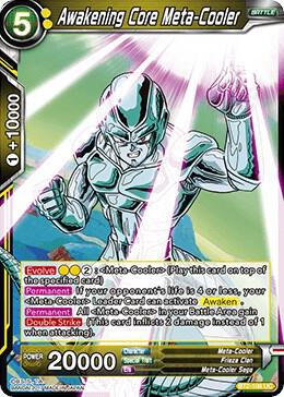 Awakening Core Meta-Cooler BT2-106 card from Union Force