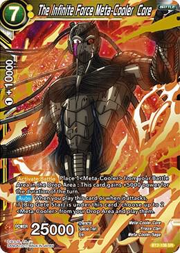 The Infinite Force Meta-Cooler Core BT2-108 card from Union Force