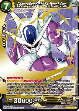 Cooler, Blood of the Tyrant Clan BT2-110 card from Union Force