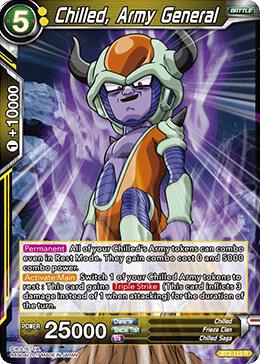 Chilled, Army General BT2-112 card from Union Force