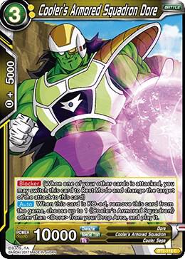 Cooler's Armored Squadron Dore BT2-116 card from Union Force