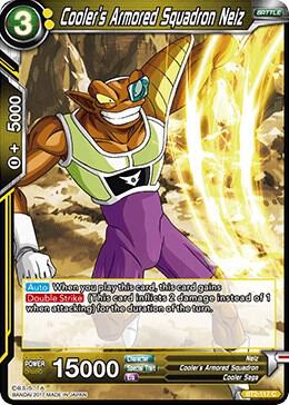 Cooler's Armored Squadron Neiz BT2-117 card from Union Force
