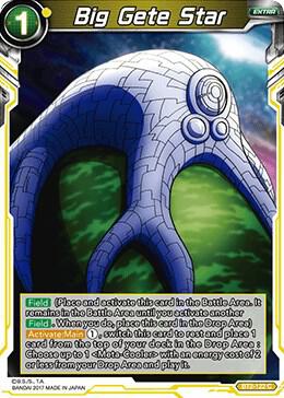 Big Gete Star BT2-122 card from Union Force
