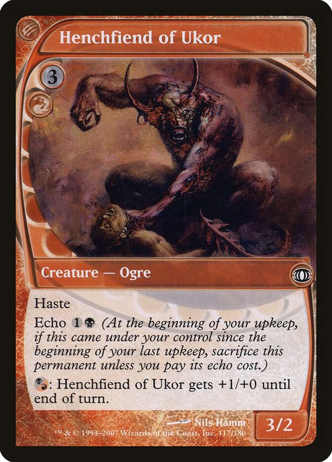 Henchfiend of Ukor 117 card from Future Sight