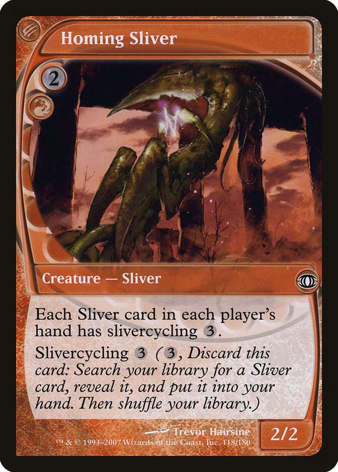 Homing Sliver 118 card from Future Sight