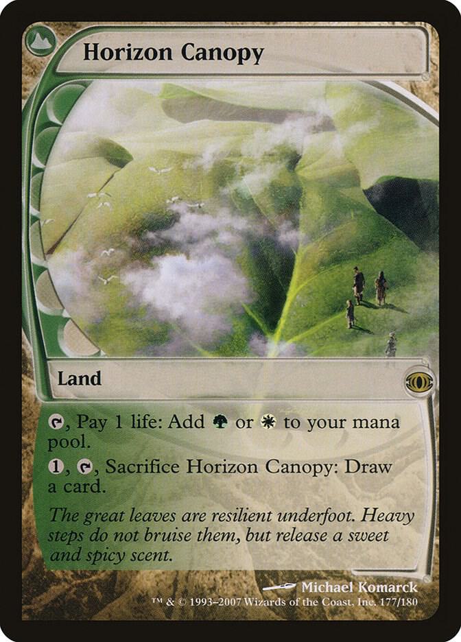 Horizon Canopy 177 card from Future Sight