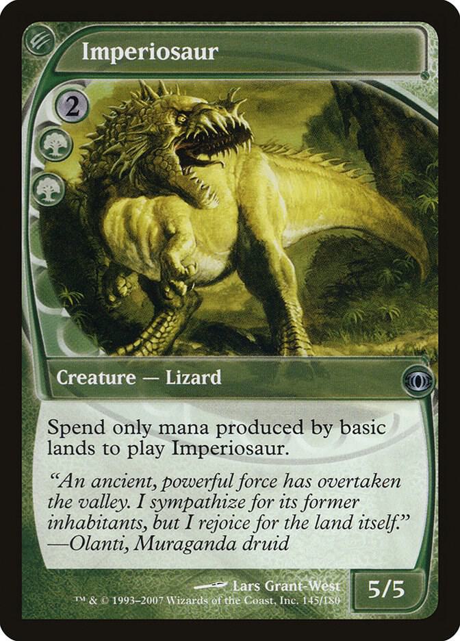 Imperiosaur 145 card from Future Sight