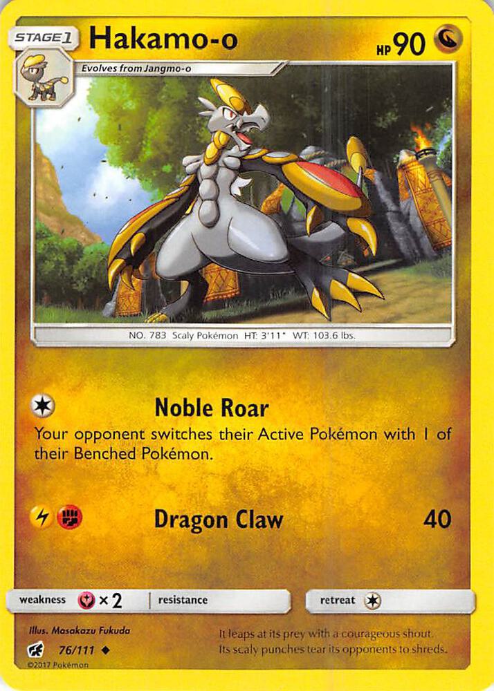 Hakamo-o 76/111 card from SM - Crimson Invasion