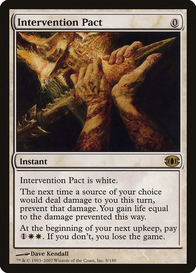 Intervention Pact 8 card from Future Sight