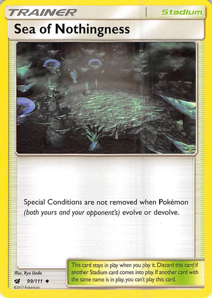 Sea of Nothingness 99/111 card from SM - Crimson Invasion