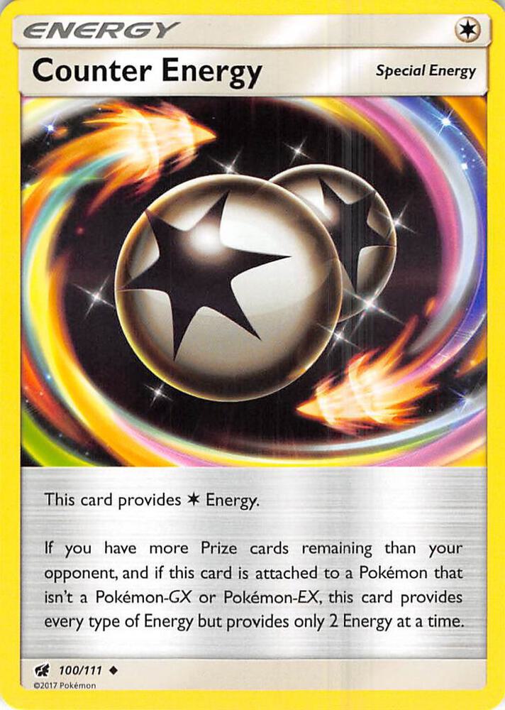 Counter Energy 100/111 card from SM - Crimson Invasion