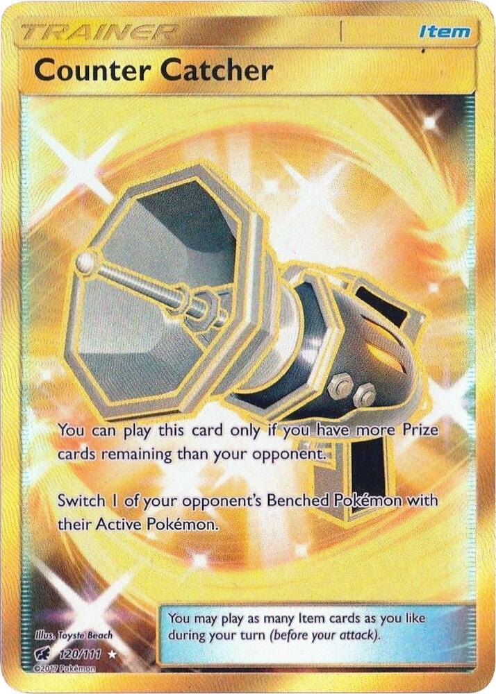 Counter Catcher (Secret) 120/111 card from SM - Crimson Invasion