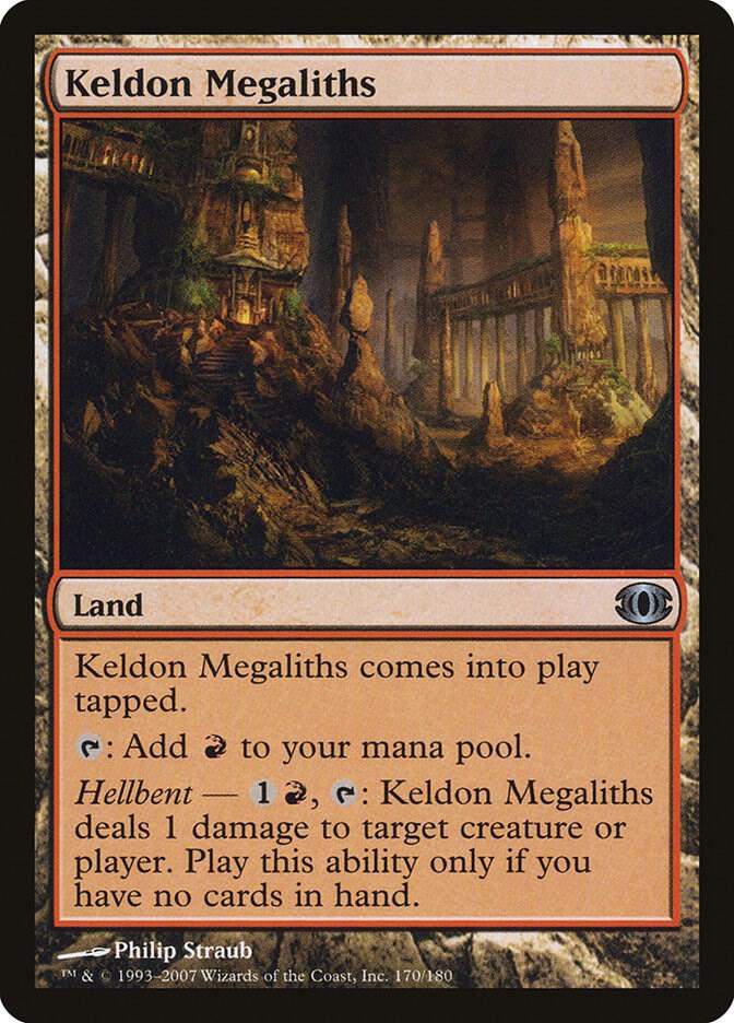 Keldon Megaliths 170 card from Future Sight
