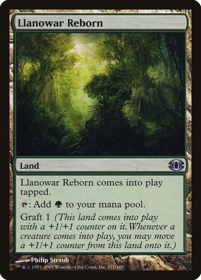 Llanowar Reborn 171 card from Future Sight