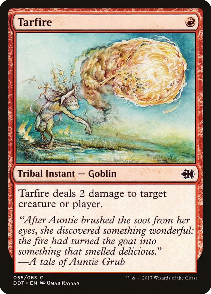 Tarfire 55 card from Duel Decks: Merfolk vs. Goblins