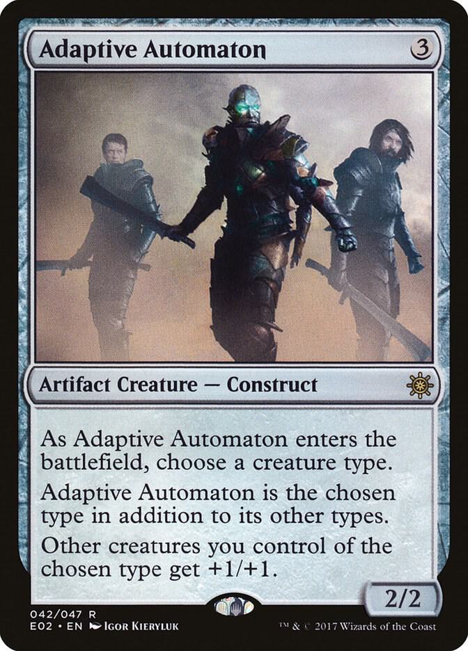 Adaptive Automaton 42 card from Explorers of Ixalan