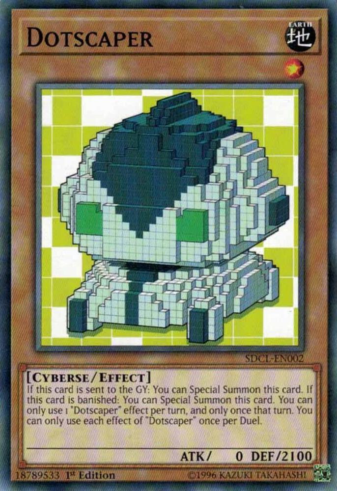 Dotscaper SDCL-EN002 card from Structure Deck: Cyberse Link