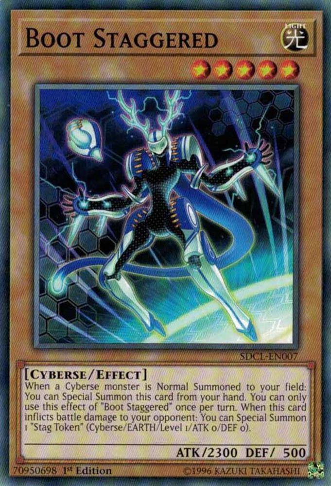 Boot Staggered SDCL-EN007 card from Structure Deck: Cyberse Link