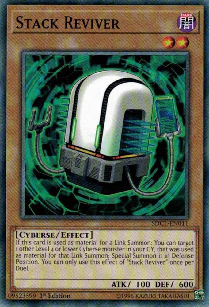 Stack Reviver SDCL-EN011 card from Structure Deck: Cyberse Link