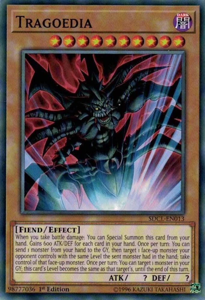 Tragoedia SDCL-EN013 card from Structure Deck: Cyberse Link