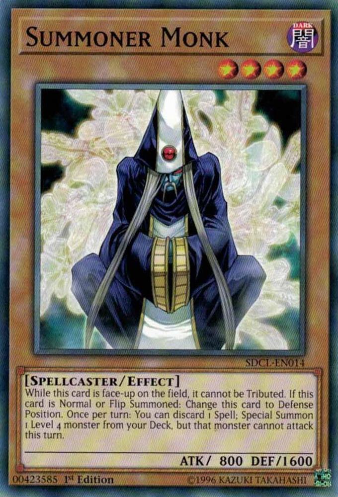 Summoner Monk SDCL-EN014 card from Structure Deck: Cyberse Link