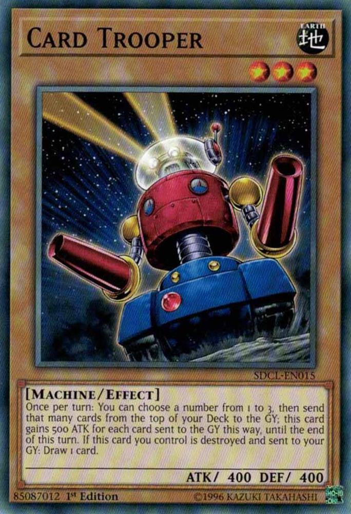 Card Trooper SDCL-EN015 card from Structure Deck: Cyberse Link