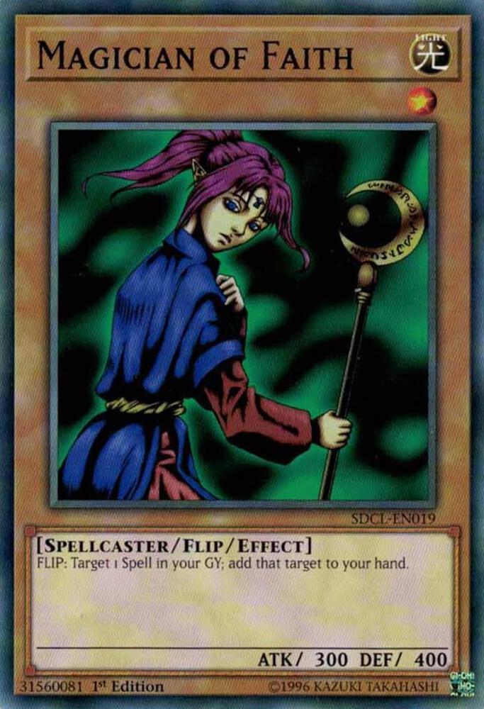 Magician of Faith SDCL-EN019 card from Structure Deck: Cyberse Link
