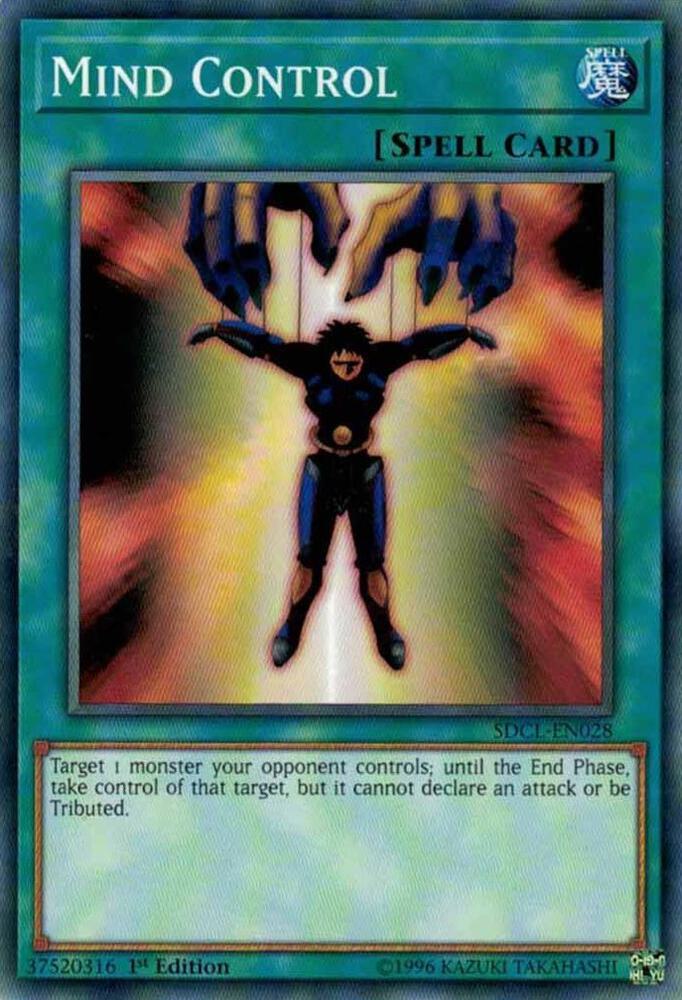 Mind Control SDCL-EN028 card from Structure Deck: Cyberse Link
