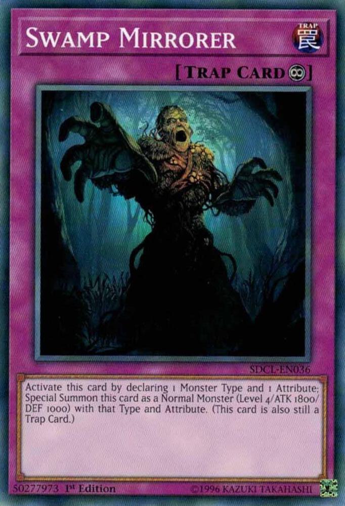 Swamp Mirrorer SDCL-EN036 card from Structure Deck: Cyberse Link