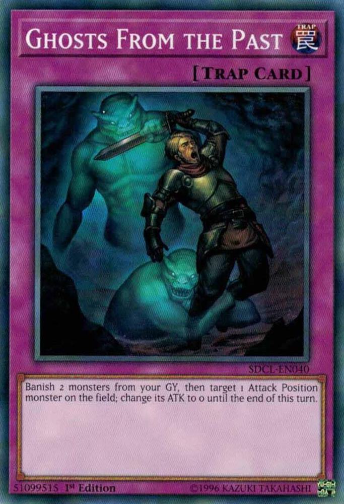 Ghosts From the Past SDCL-EN040 card from Structure Deck: Cyberse Link
