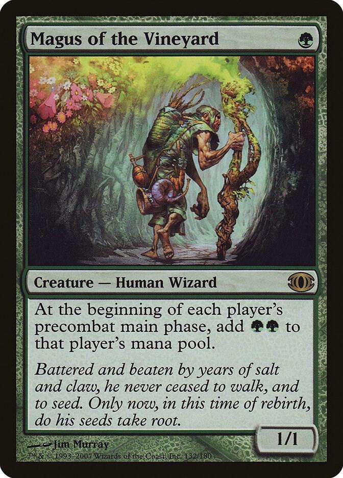 Magus of the Vineyard 132 card from Future Sight