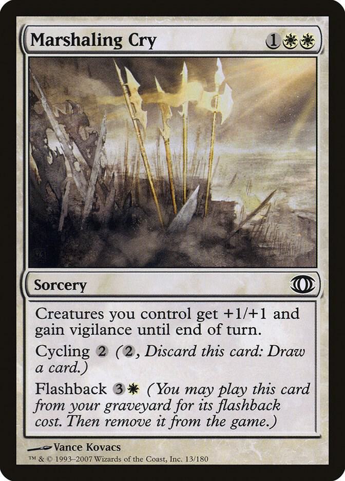 Marshaling Cry 13 card from Future Sight