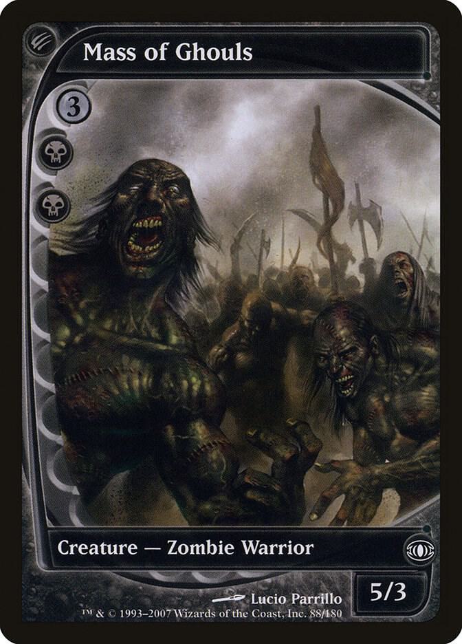 Mass of Ghouls 88 card from Future Sight
