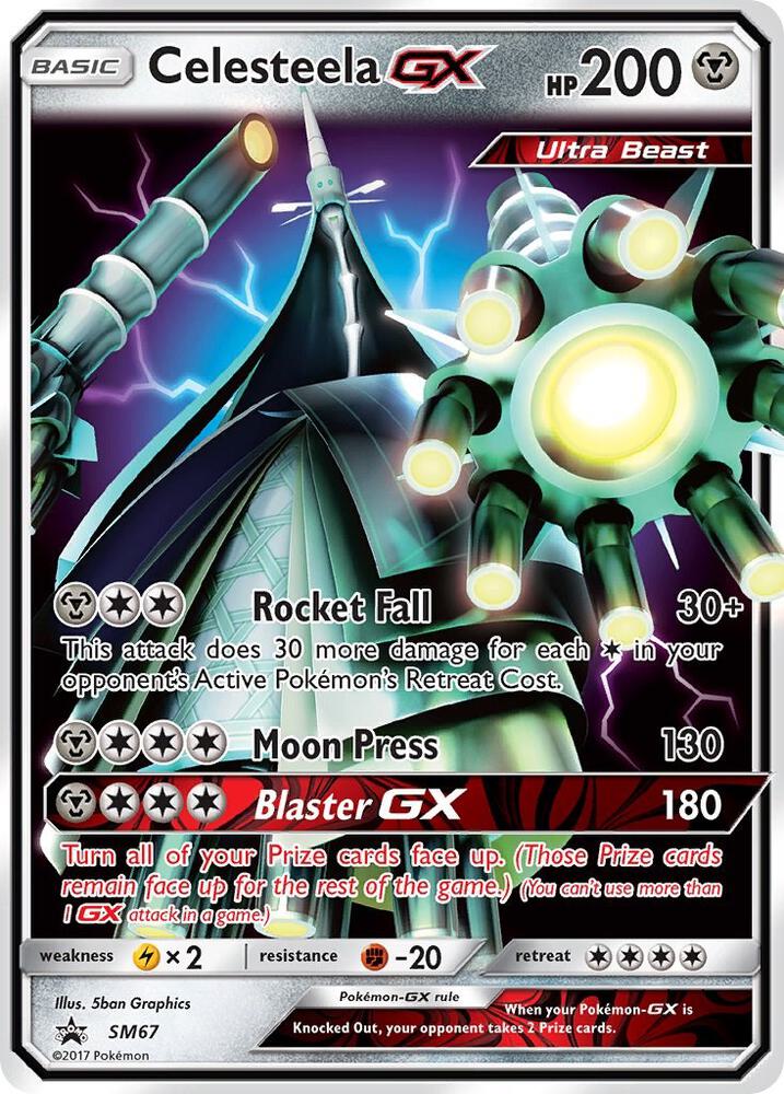 Celesteela GX SM67 card from SM Promos