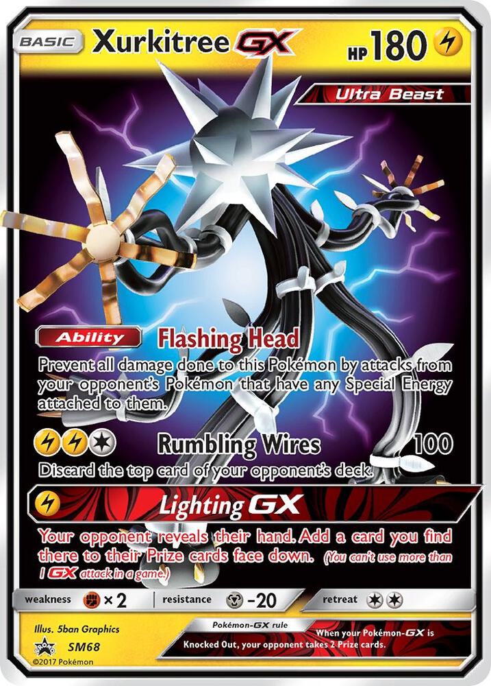 Xurkitree GX SM68 card from SM Promos